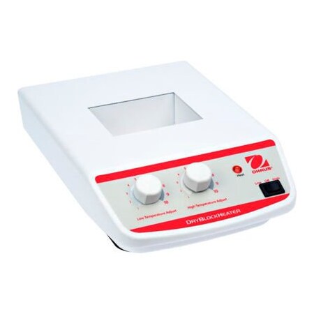 Ohaus OhausÂ HB1AL Dry Block Heater, 1 Block, Analog, 120V 30392045